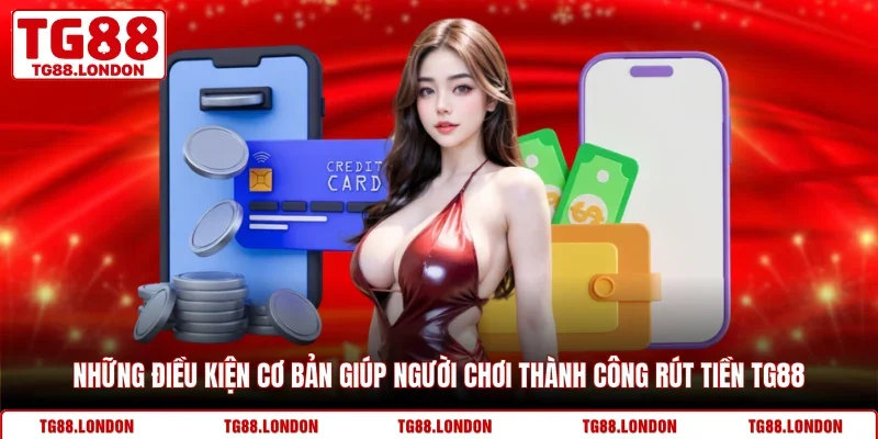Những điều kiện cơ bản giúp người chơi thành công rút tiền TG88